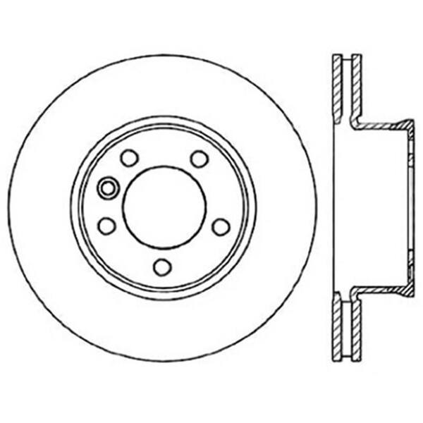 Centric Parts Disc Brake Rotor