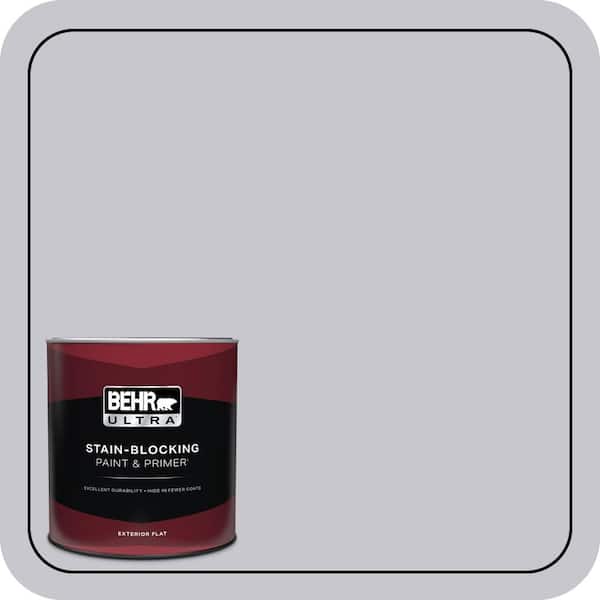BEHR ULTRA 1 qt. #N550-2 Centre Stage Flat Exterior Paint & Primer