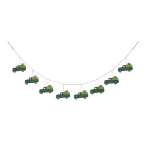 72 in. Metal St. Patrick's Trucks Garland