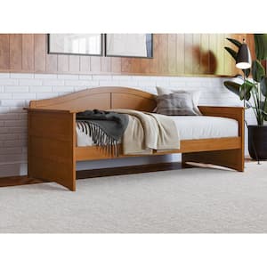 Acadia Light Toffee Natural Bronze Twin Solid Wood Daybed