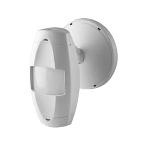 High Bay Aisle 100 ft. x 14 ft. at 10 ft. Height sq. ft. Coverage 8-Degree Wall Mount Occupancy Sensor, Off White