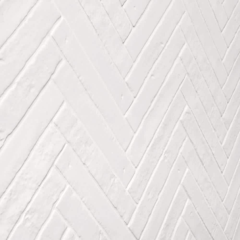 Virtuo Glossy White Ceramic Subway Wall Tile 2-in x 9-in