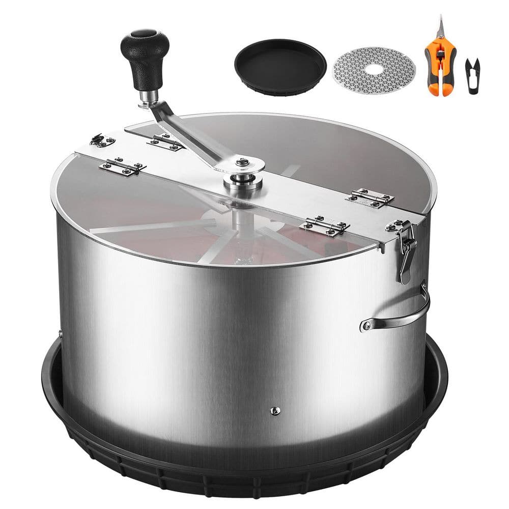 16 in. Manual Bud Leaf Trimmer with Stainless Steel Blades, Transparent Lid, Wet/Dry Trimmer for Buds and Flowers price history on PriceWatchPro