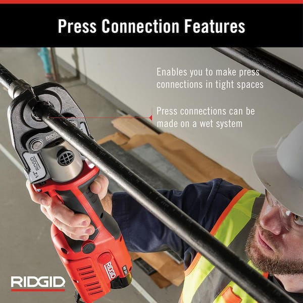 RIDGID MegaPress 1/2 in. Compact Jaw for Compact Press Tools