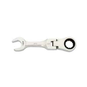 1/2 in. 90-Tooth 12 Point Stubby Flex Ratcheting Combination Wrench
