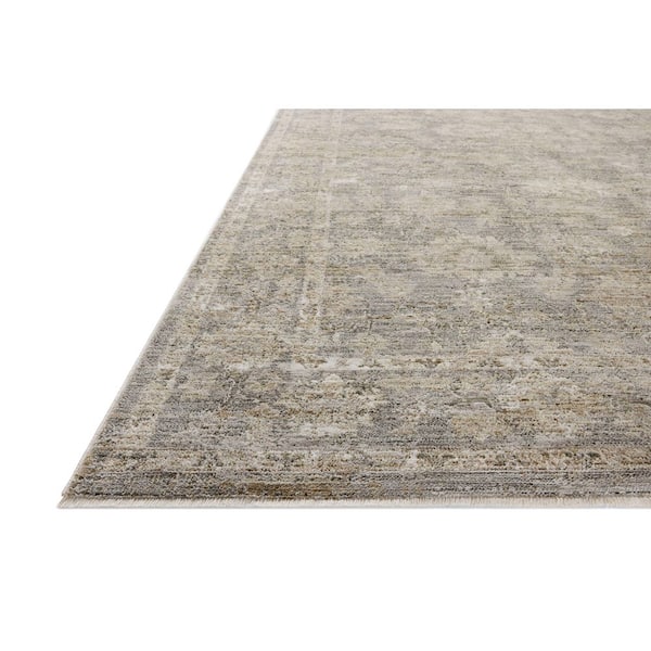 Tabitha Slate / Natural 9 ft. 6 in. x 13 ft. Traditional Area Rug