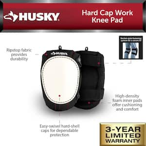 Hard Cap Work Knee Pads (2-Pair)