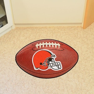 NFL Cleveland Browns Photorealistic 20.5 in. x 32.5 in Football Mat