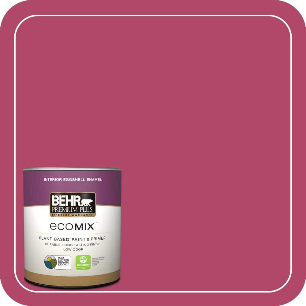 1 qt. #HDC-SM16-04 Bing Cherry Pie Eggshell Enamel EcoMix Plant-Based Interior Paint & Primer price history on PriceWatchPro