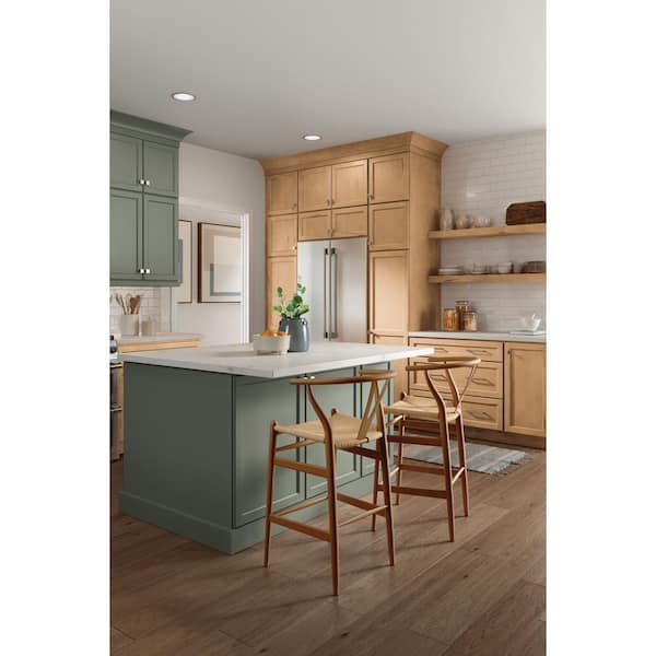 Cottage 14.5 in. W x 0.75 in. D x 14.5 in. H in Rustic Hickory Natural Cabinet Door Sample