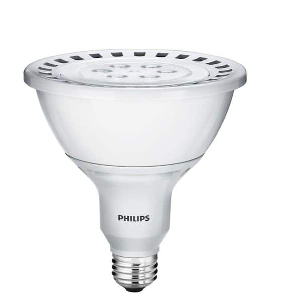 Philips 90W Equivalent Soft White (2700K) PAR38 Dimmable LED Wide Flood Light Bulb (6-Pack)