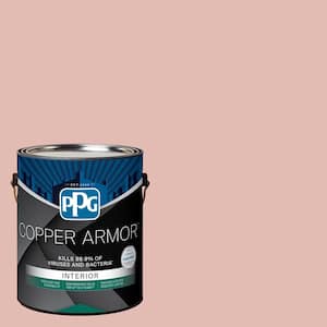 1 gal. PPG1065-4 Sweet Peach Eggshell Antiviral and Antibacterial Interior Paint with Primer