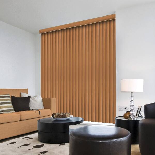 Hampton Bay Alabaster Cordless Room Darkening Vertical Blinds for Sliding  Doors Kit with 3.5 in. Slats - 78 in. W x 84 in. L 10793478800957 - The  Home Depot