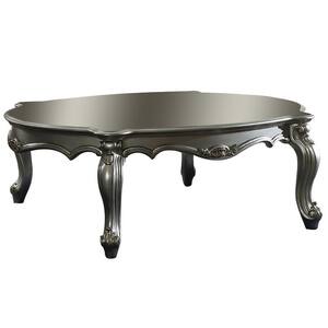 Picardy 54 in. Antique Platinum Specialty Wood Coffee Table