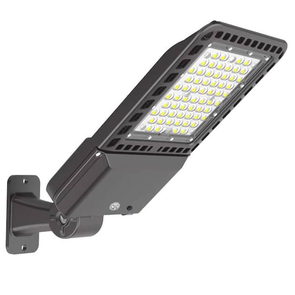 Honbei 800-Watt Equivalent Integrated LED Bronze Dusk to Dawn Parking Lot Lights, 28000Lumens Wall Mount for Yard Roadways