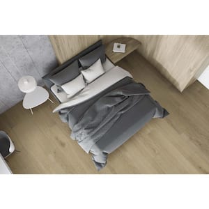 Modena Natural Beige 9 in. x 47 in. Matte Porcelain Floor and Wall Tile (3 sq. ft./Each)
