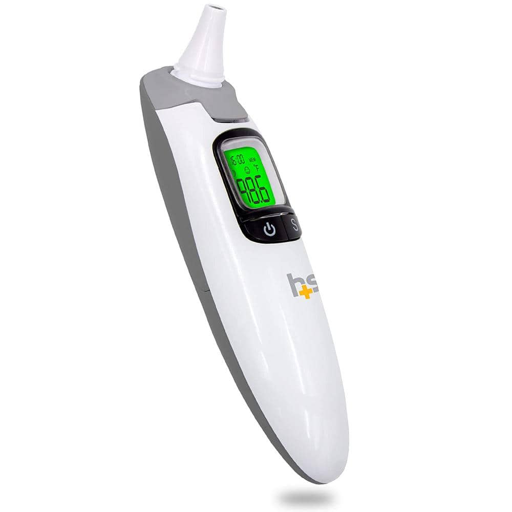 HealthSmart H+S Talking Ear and Forehead Thermometer