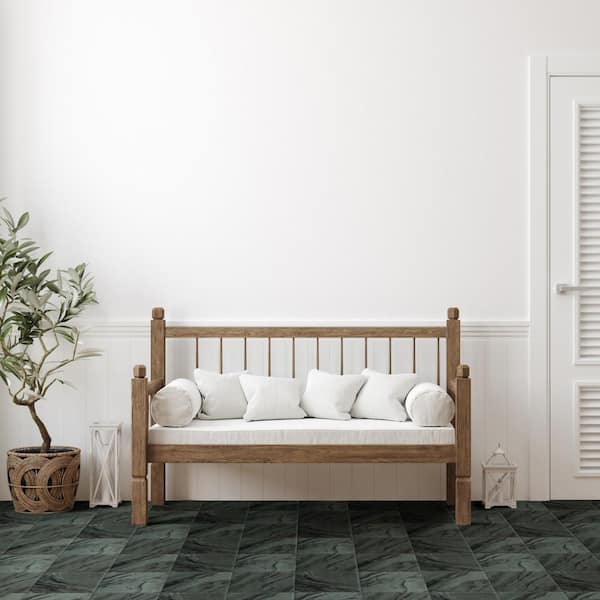 Renaissance Emerald 7-7/8 in. x 7-7/8 in. Porcelain Floor and Wall Tile (6.3 sq. ft./Case)