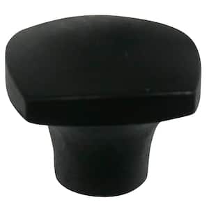 Aventura 1-1/4 in. Oil Rubbed Bronze Square Cabinet Knob