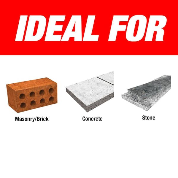 3/8 in. x 4 in. x 6 in. SPEEDemon Red Granite Carbide-Tipped Hammer Drill Bit