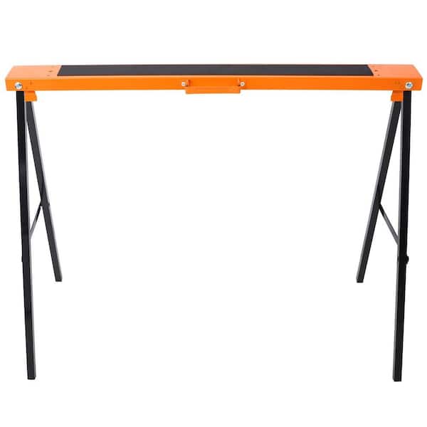 HORSE.Ⅱ2様リクエスト出品 外枠 Miscool Ami 2-Pack Folding Steel Sawhorse, Heavy Duty Portable