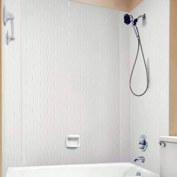 60~x32~ Classic 500 Bathtub Wall in High Gloss White B23205-6032-WH | Delta  Faucet