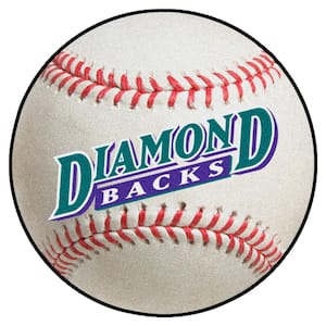 FANMATS Tampa Bay Devil Rays White 2 ft. x 2 ft. Round Baseball