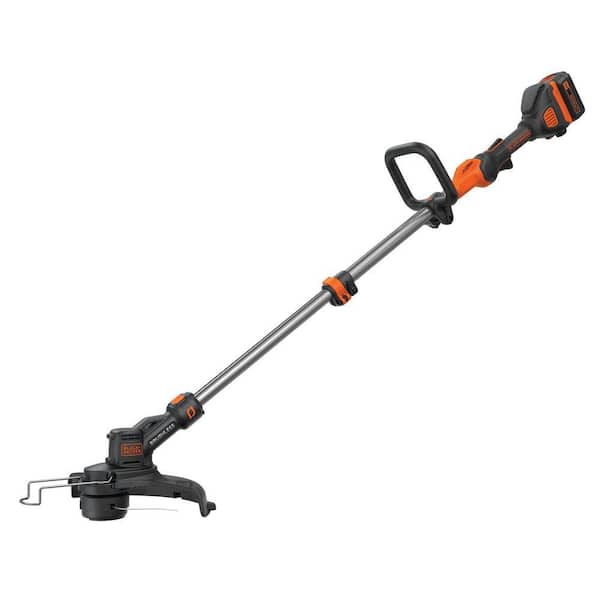 BLACK+DECKER 40V MAX Lithium-Ion Cordless Brushless 13 in. String Grass Trimmer/Edger w/ 1.5 Ah Battery and LST540 - The Home Depot