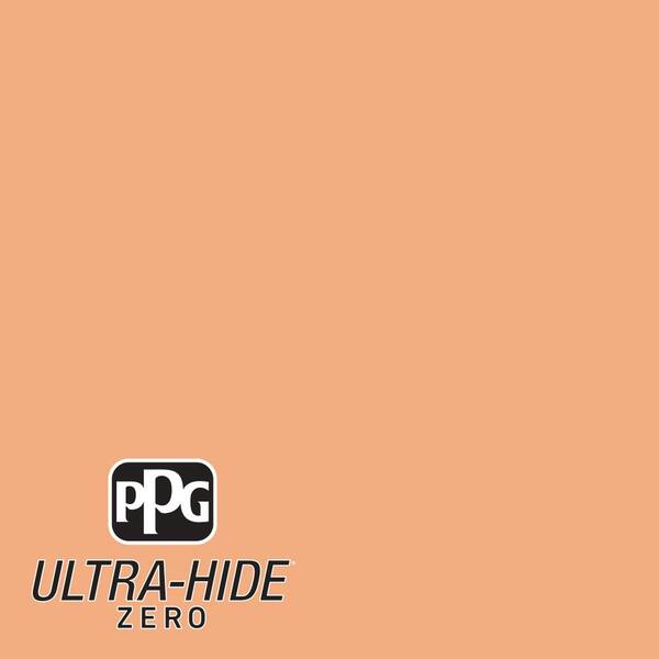 PPG 1 gal. #HDPO33 Ultra-Hide Zero Ripe Peach Semi-Gloss Interior Paint