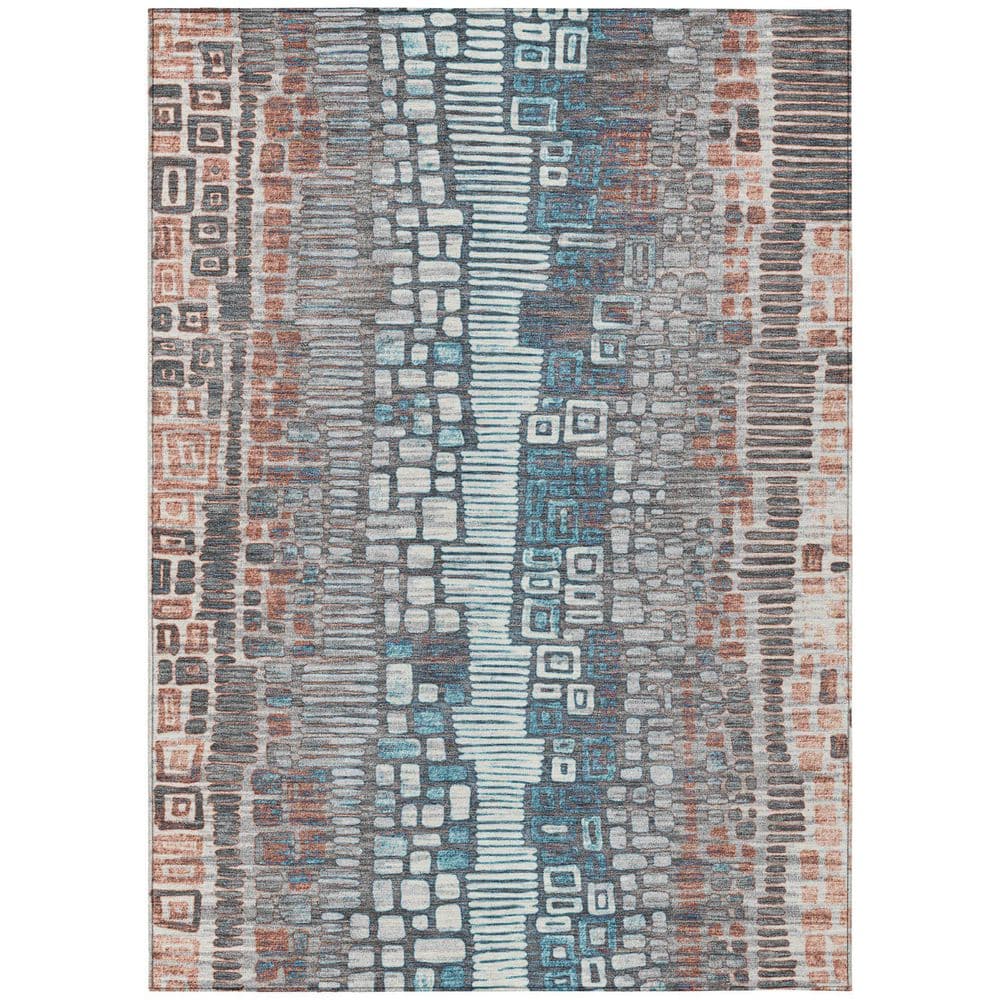 Addison Rugs Chantille Machine Washable Indoor/Outdoor Abstract ACN2268 ...