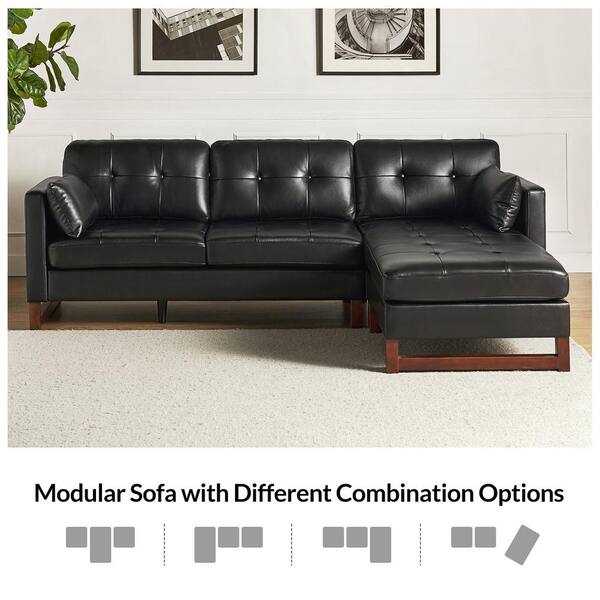 パンデイロ コンテンポラネア CONTEMPORÁNEA PDMM095LCT Bardella 10 Pc Dark Gray Leather Dual Power Reclining Sectional