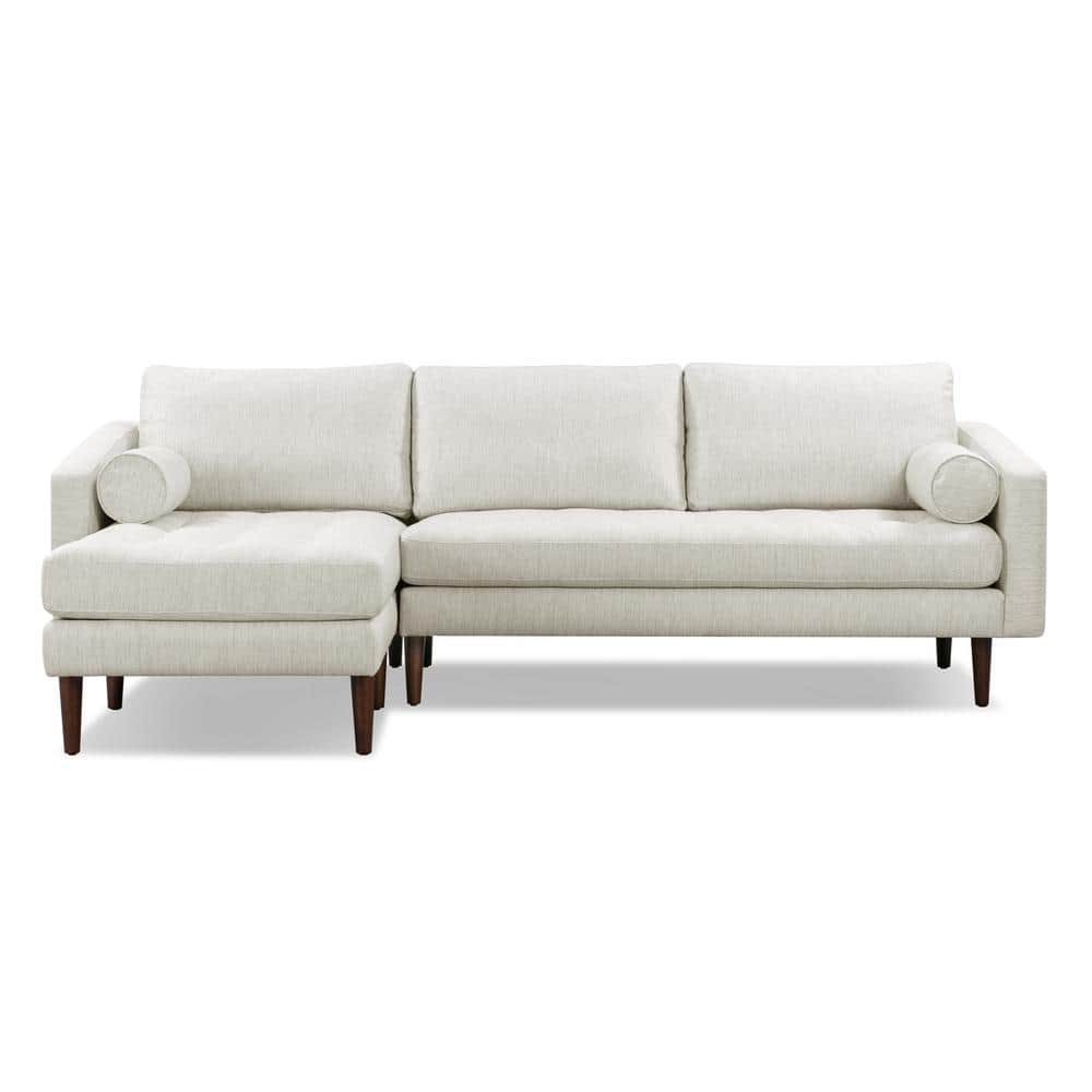 Poly and Bark Napa 104.5 in. Fabric LeftFacing Sectional Sofa in