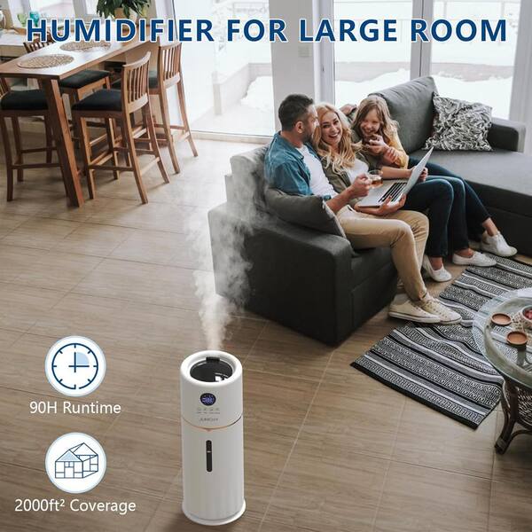 Lukyamzn 2.4 Gal. Top Fill Humidifier for Bedroom with