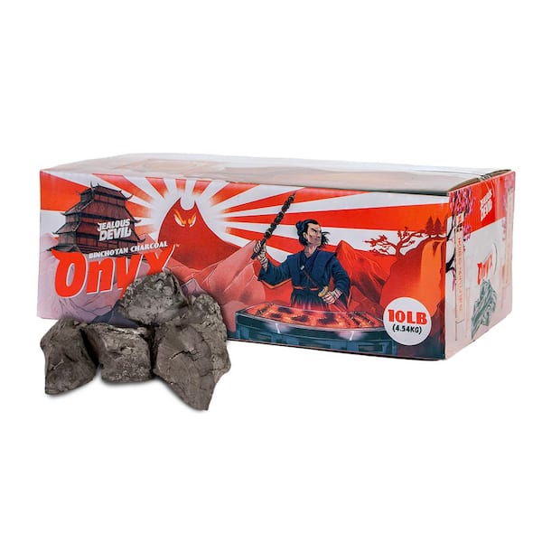 JEALOUS DEVIL 10 lbs. All Natural Onyx Binchotan Lump Charcoal