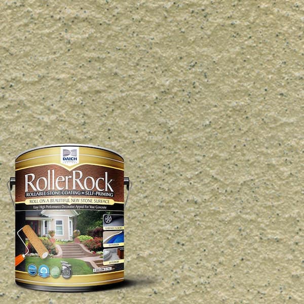 DAICH RollerRock 1 gal. Self-Priming Coriander Exterior Concrete Coating