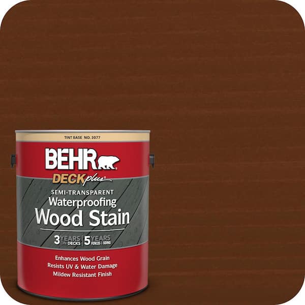 1 gal. #ST-117 Russet Semi-Transparent Waterproofing Exterior Wood Stain