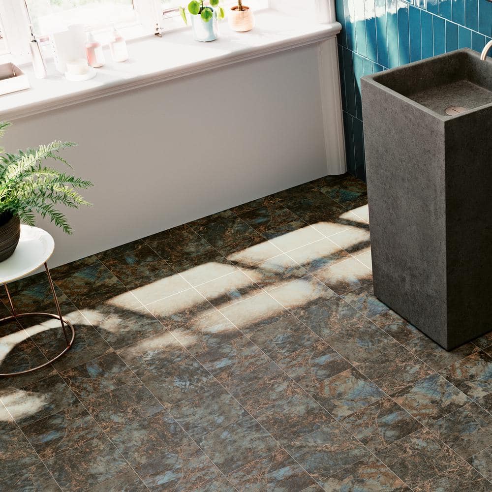 Labradorite 8" x 8" Matte Porcelain Wall and Floor Tile