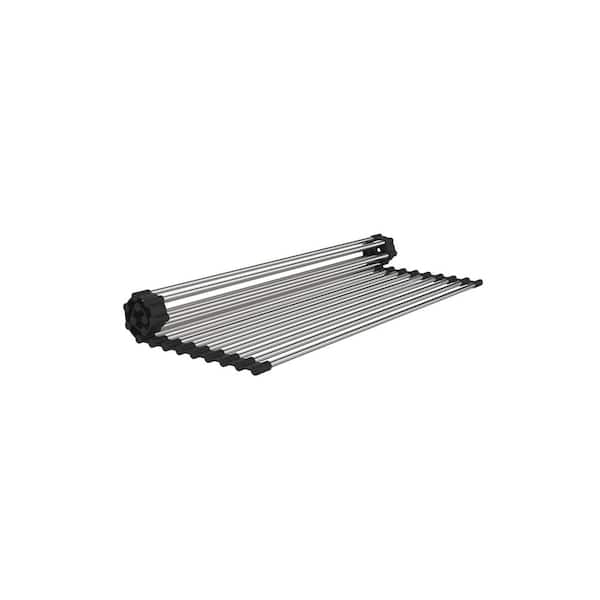 Swiss Madison 12 in. x 17 in. Roll up Sink Grid in. Stainless Steel