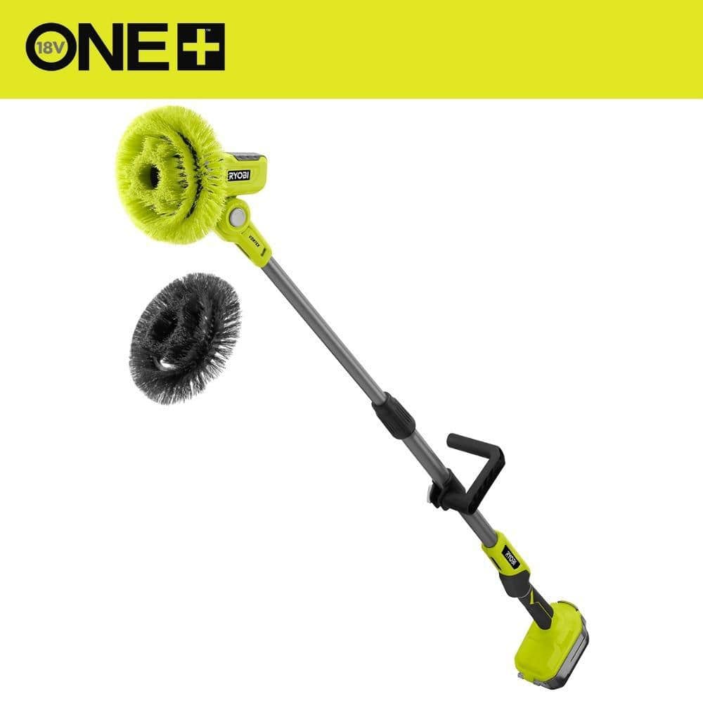 RYOBI 7 in. VORTEX Hard Bristle Brush A95HRB7 - The Home Depot