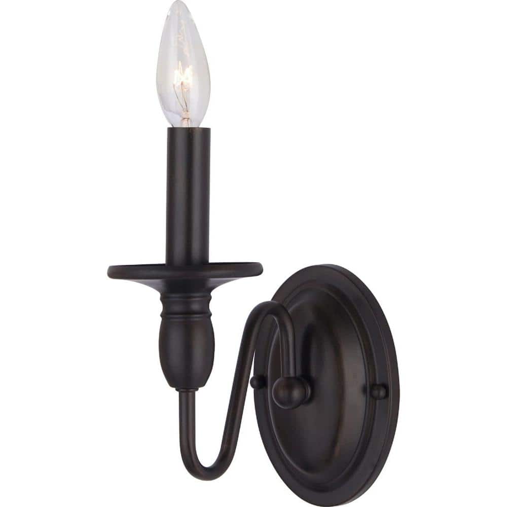 Towne 4.5" Oil Rubbed Bronze Dimmable Wall Sconce