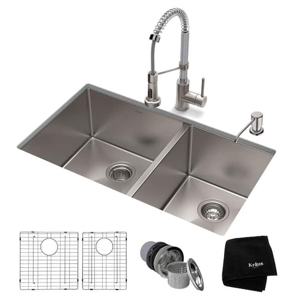 Chrome Plated Steel Faucet Spacer Over the Sink Shelf with Cutlery Holder