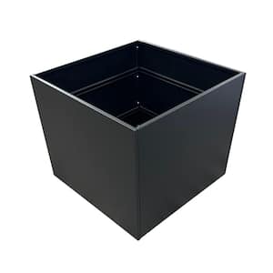 Raised Garden Bed Planter Box - 3 ft. x 3 ft. x 2.5 ft. Heavy-Duty Aluminum w/Scratch Resistant Matte Black Exterior