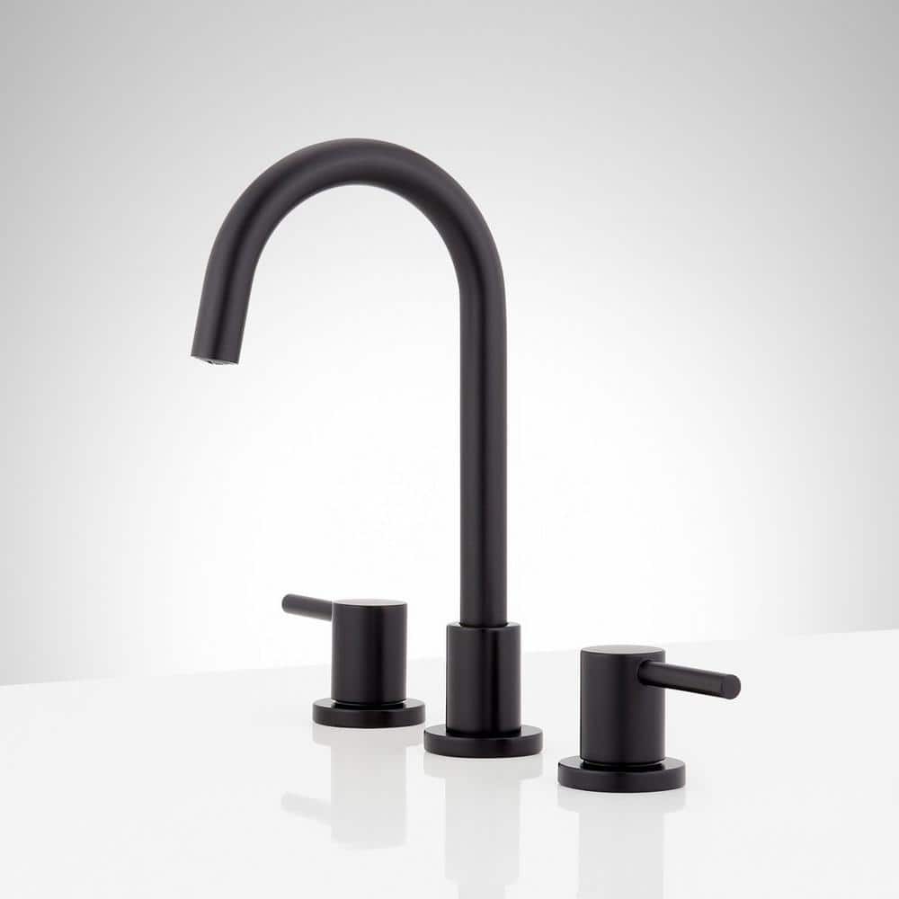 SIGNATURE HARDWARE Lexia 8 in. Widespread Double Handle Bathroom