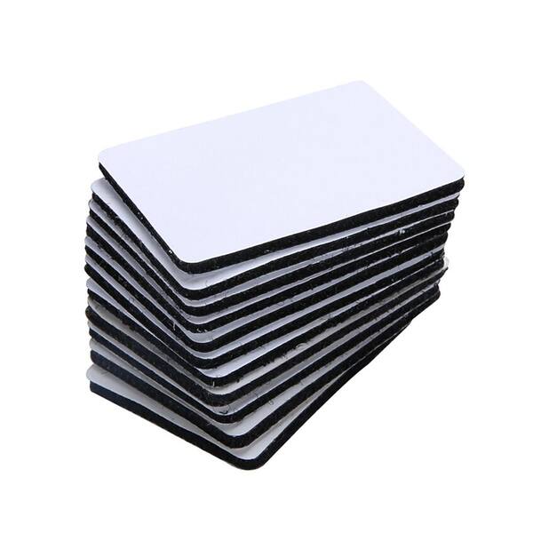 1.57×2.36 Inch Rug Pads Grippers, Self Adhesive Anti Slip Carpet Fix Stickers for Hardwood Floors & Tiles, 20-Pack