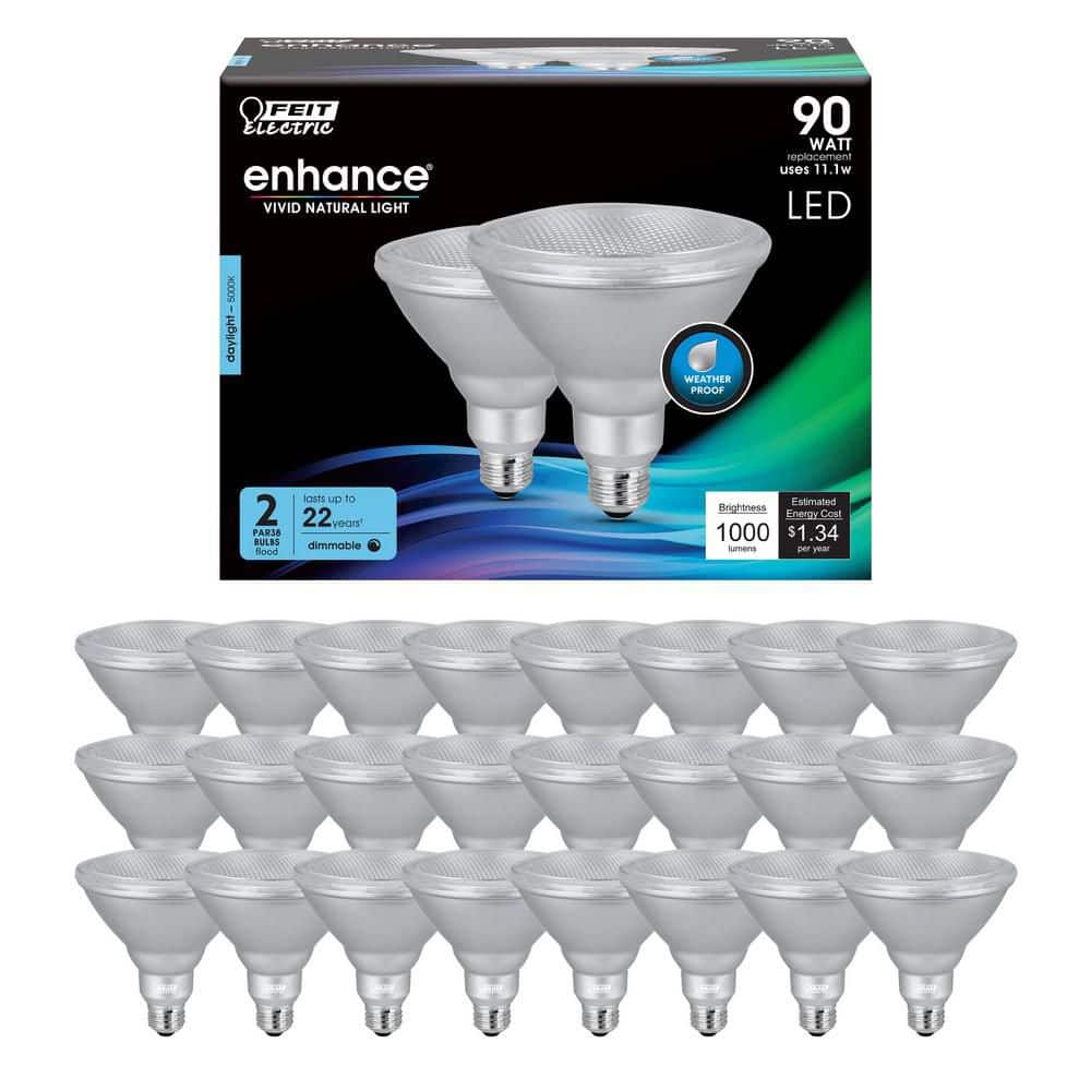 LCCKFELD ECUIPMĚNT 38灯 Feit Electric 90-Watt Equivalent PAR38 Dimmable CEC Title 20