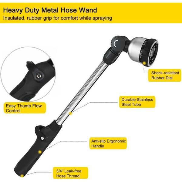 Sprayer Wand With Multiple Nozzles Metal Pump Sprayer Wand With 3 Nozzles -  Stainless Steel Spray Wand With Brass Fittings Weed Sprayer Pump