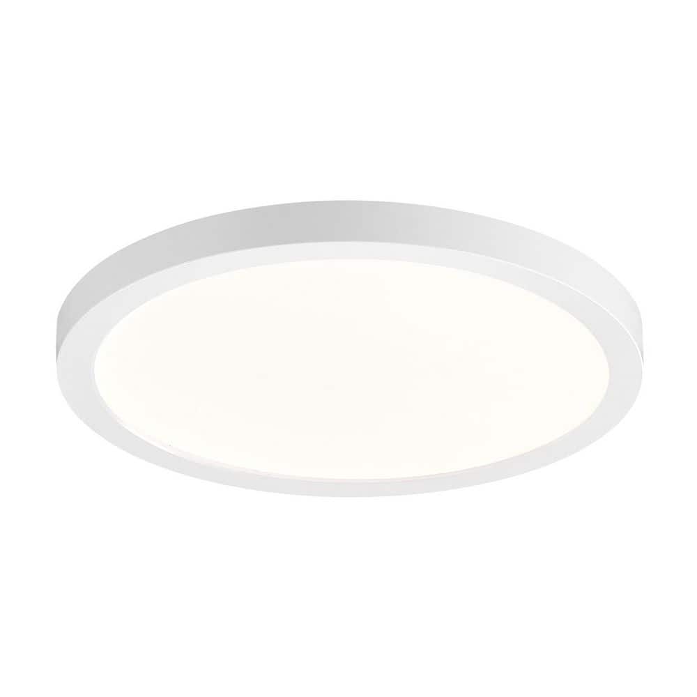 Flexinstall Disk 10 in. White Indoor Integrated LED Recessed Ceiling Light Flush Mount with 5CCT and 1120 Lumens price history on PriceWatchPro