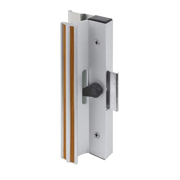 Prime-Line Extruded Aluminum, Mill Finish, Sliding Patio Door with Clamp Type Latch