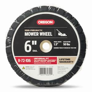 6" Wheel for Walk-behind Mowers, Universal Fit (R-72-106)
