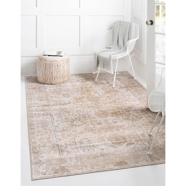 Portland Central Ivory 8 ft. x 10 ft. Area Rug